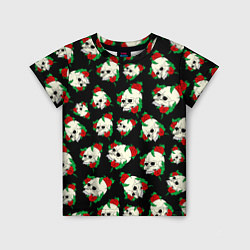 Детская футболка Черепа и розы Skull and Roses