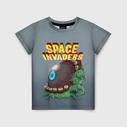 Детская футболка Boss Space Invaders Old game Z