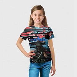 Футболка детская Point Disarray Буйство красок, цвет: 3D-принт — фото 2