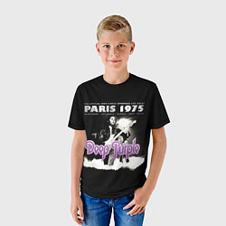 Футболка детская Deep Purple - Paris 1975, цвет: 3D-принт — фото 2