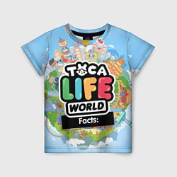 Футболка детская Toca Life World, цвет: 3D-принт