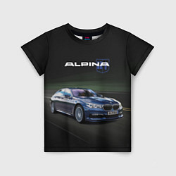 Детская футболка Alpina на дороге