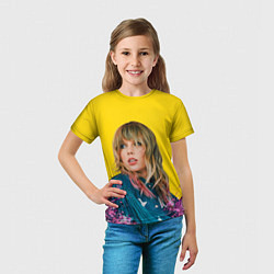 Футболка детская Красотка Тейлор, цвет: 3D-принт — фото 2