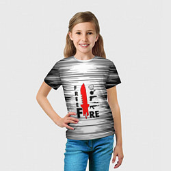 Футболка детская Free Fire Фри Фаер,, цвет: 3D-принт — фото 2