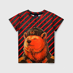 Детская футболка Медведь в форме