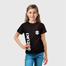 Футболка детская SUZUKI, sport, цвет: 3D-принт — фото 2