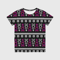 Футболка детская Праздник кальмара, цвет: 3D-принт