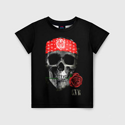 Детская футболка GNR Skull