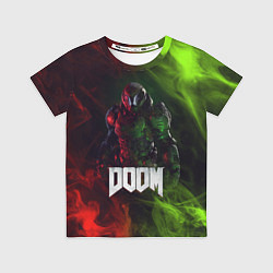 Футболка детская Doomguy Doom, цвет: 3D-принт