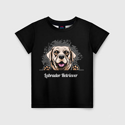Детская футболка Лабрадор-Ретривер Labrador Retriever