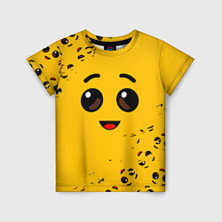 Футболка детская FORTNITE BANANA FACE ФОРТНАЙТ БАНАН, цвет: 3D-принт