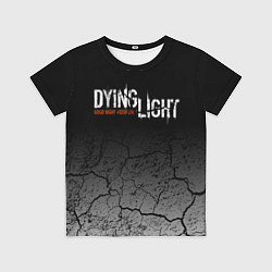 Футболка детская DYING LIGHT РАЗЛОМЫ ТРЕЩИНЫ, цвет: 3D-принт