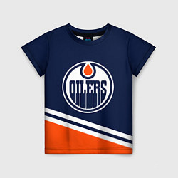 Детская футболка Edmonton Oilers Эдмонтон Ойлерз