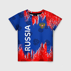 Детская футболка Патриот России Я Русский!