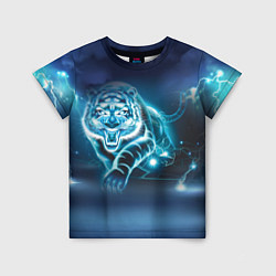 Детская футболка Молниеносный тигр