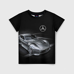 Детская футболка Mercedes-Benz motorsport black