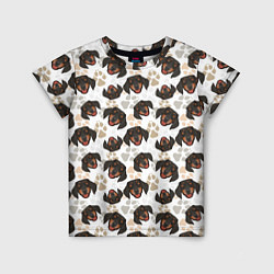 Детская футболка Такса Dachshund Dog