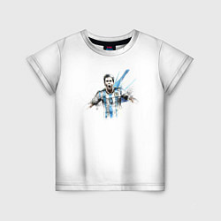 Футболка детская Messi Argentina Team, цвет: 3D-принт