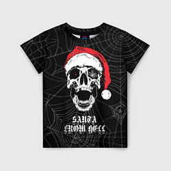 Футболка детская Santa Сlaus from hell, цвет: 3D-принт