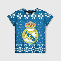 Детская футболка Реал Мадрид Новогодний