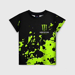 Детская футболка Monster Energy green