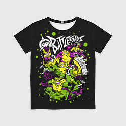 Футболка детская Battletoads - Боевые Жабы, цвет: 3D-принт