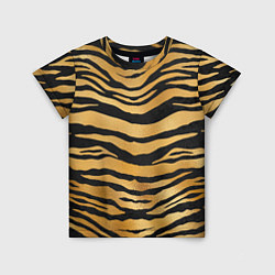 Детская футболка Текстура шкуры тигра