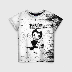 Футболка детская Bendy and the ink machine - Black & White, цвет: 3D-принт