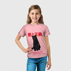 Футболка детская Сейлор Мяу - Sailor Moon, цвет: 3D-принт — фото 2