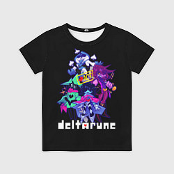 Футболка детская DELTARUNE РУНА ДЕЛЬТА ГЕРОИ ИГРЫ, цвет: 3D-принт