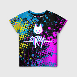 Детская футболка Stray кот бродяга