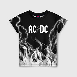 Детская футболка ACDC Fire