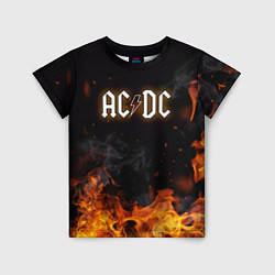 Детская футболка ACDC - Fire