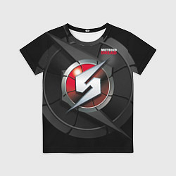 Футболка детская Metroid Dread - logo Samus, цвет: 3D-принт