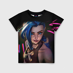 Детская футболка Jinx - Джинкс Паудер