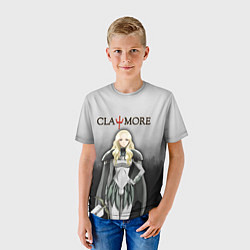 Футболка детская Клеймор Тереза, цвет: 3D-принт — фото 2