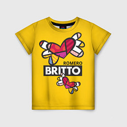 Детская футболка Romero Britto Ромеро Бритто