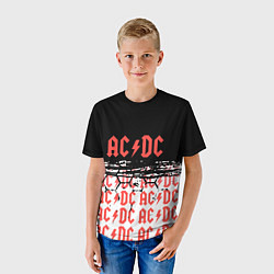 Футболка детская ACDC переменный ток, цвет: 3D-принт — фото 2