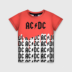 Детская футболка Ac dc rock