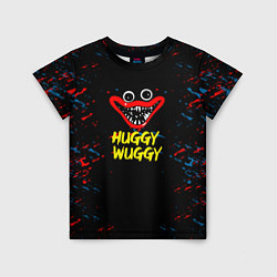 Детская футболка Poppy Playtime Поппи Плейтайм huggy wuggy