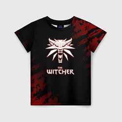 Детская футболка The Witcher Тем кто любит играть супер