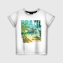Детская футболка Тропический Рай Бразилии