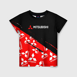 Детская футболка Mitsubishi - Диагональ паттерн