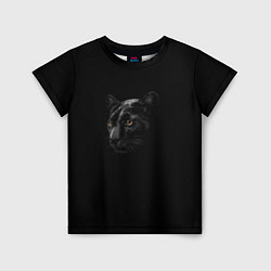 Детская футболка Пантера во мгле
