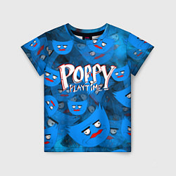 Детская футболка Poppy Playtime Pattern background