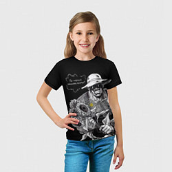 Футболка детская Супермутант Лили - Super Mutant Lily, цвет: 3D-принт — фото 2