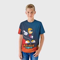 Футболка детская Rayman Legends kid, цвет: 3D-принт — фото 2