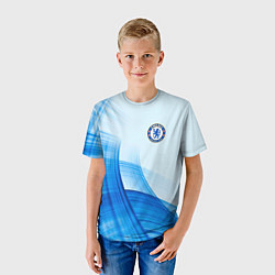 Футболка детская Chelsea FC челси фк, цвет: 3D-принт — фото 2