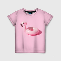 Детская футболка Flamingos Розовый фламинго