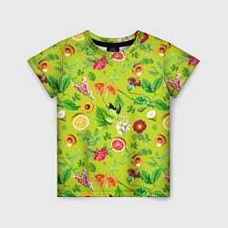 Детская футболка Летнее настроение - фрукты